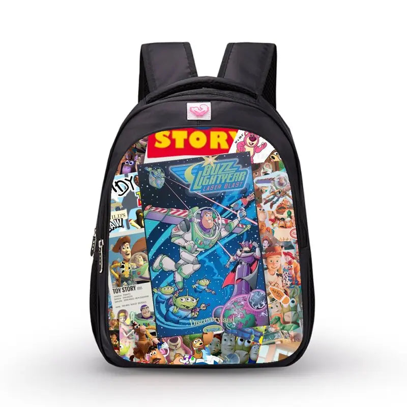 Sac à Dos Toy Story - Collage Affiches Buzz Lightyear Laser Blast