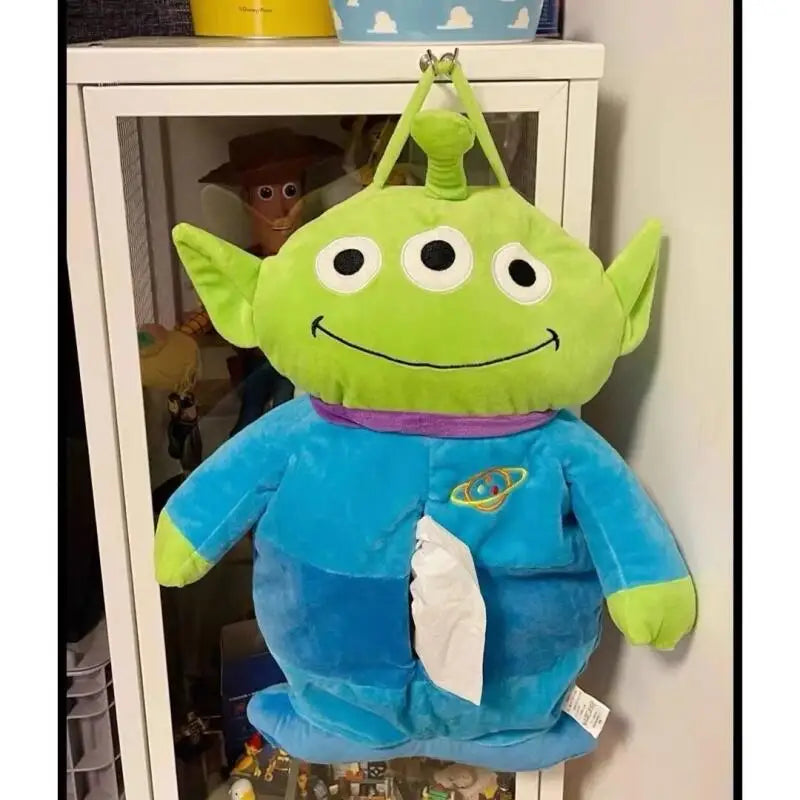 Alien-Tissue Box – Hängende Kopfform