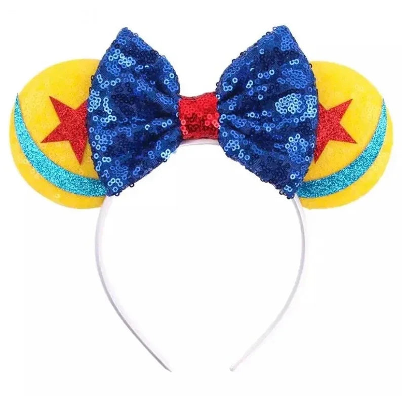 Toy Story Stirnband – Ballon Pixar Blaue Schleife ohne Logo