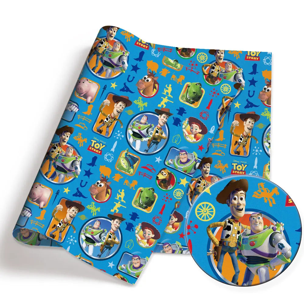 Toy Story Stoff – Offizielles Foto-Patchwork Vollstreifen 140x50cm
