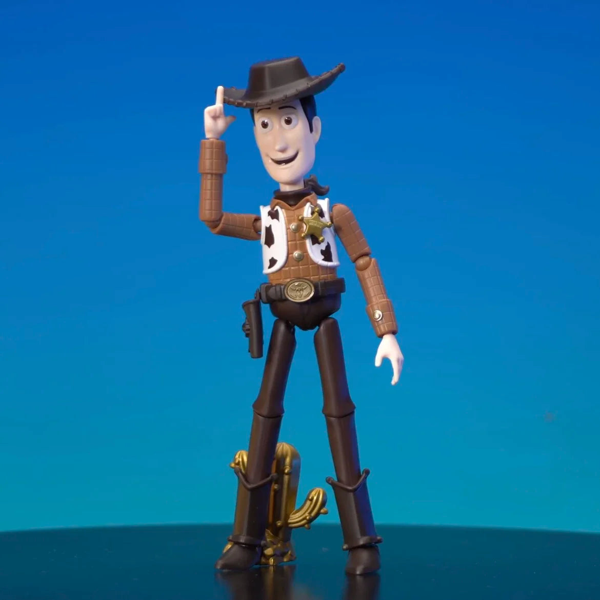 Figurine Woody - Elite Series 1 Figurine Cachée Socle Cactus Doré