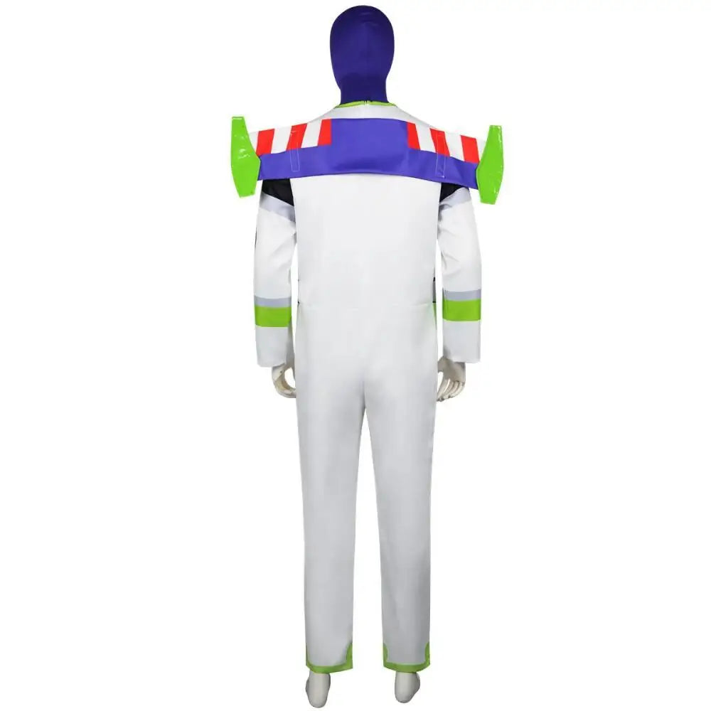 Buzz Lightyear Kostüm – Overallflügel Sturmhauben-Set Erwachsene