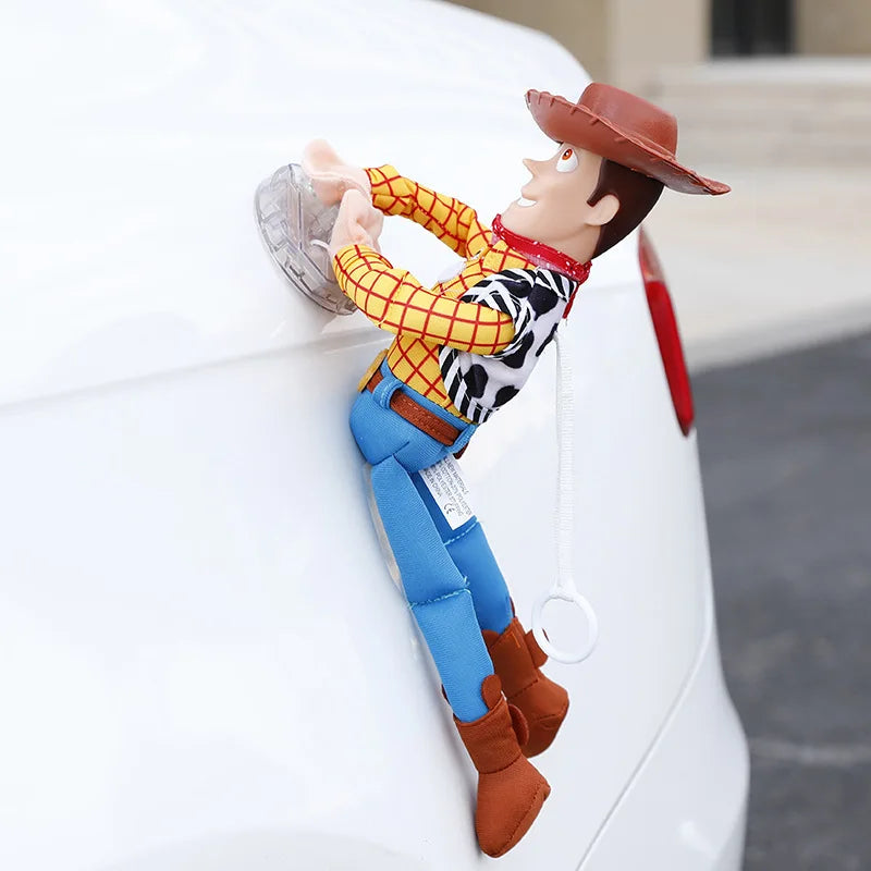 Woody Figur – Saugnapf-Kletterauto-Puppe 33 cm