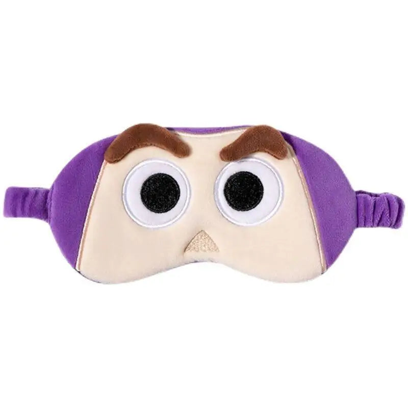 Buzz Lightyear Sleep Mask - Purple Face Eyebrows