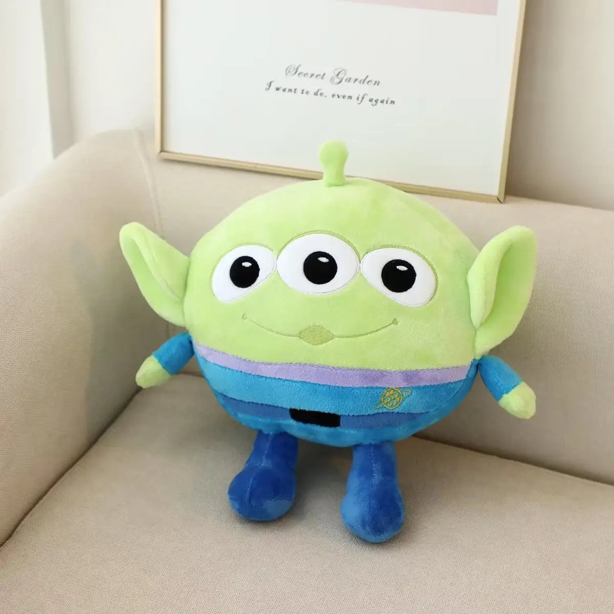 Alien Cushion – Runder Sitz plüschig