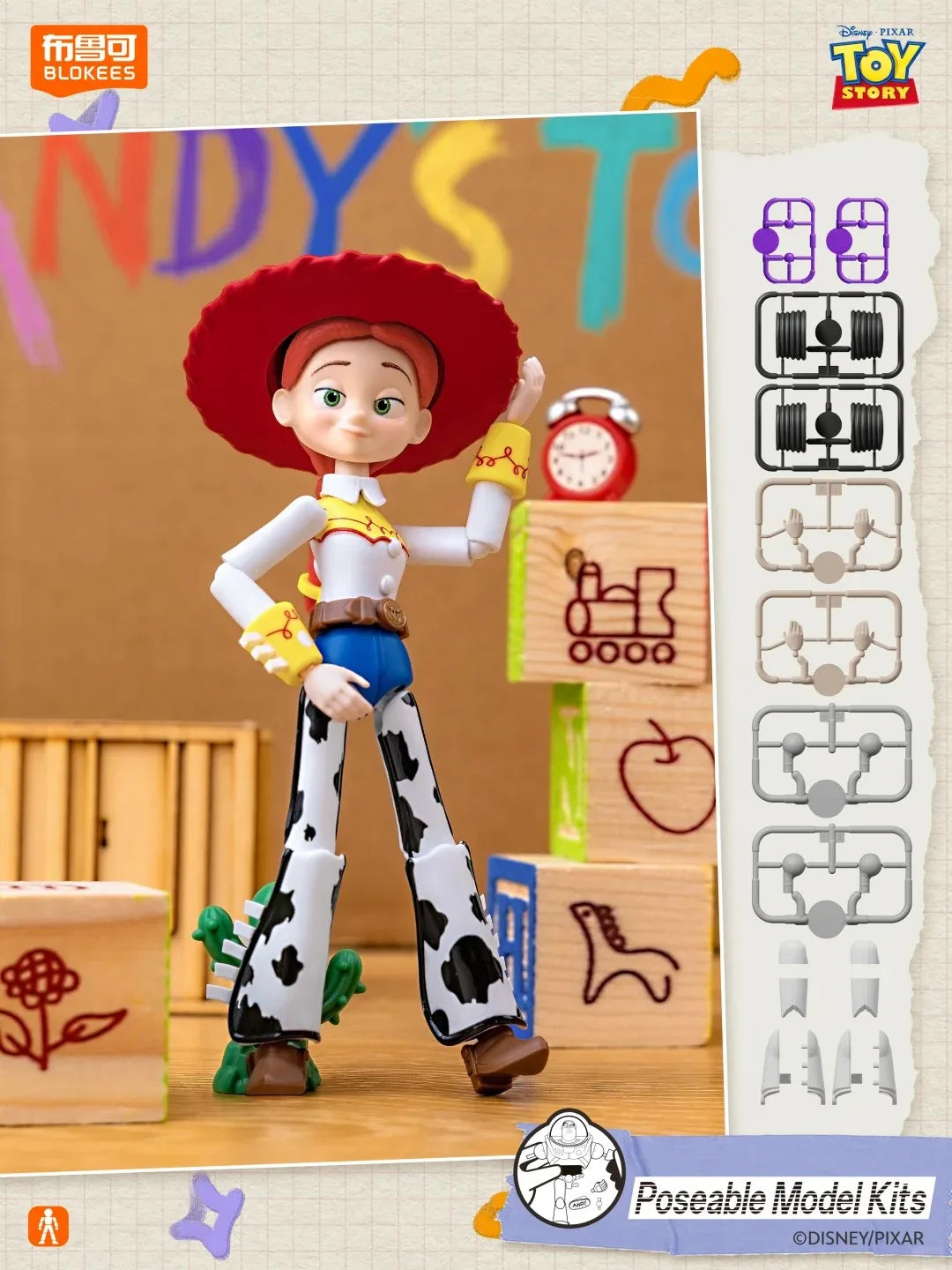 Jessie-Figur – Verspielte Pflichtspiel Toy Story 5