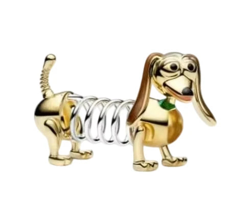 Bracelet Étoile de Shérif - Pendentif Zigzag Chien Ressort