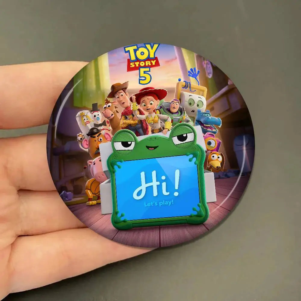 Badge Souple Toy Story 5 - Affiche Officielle Chambre Lilypad