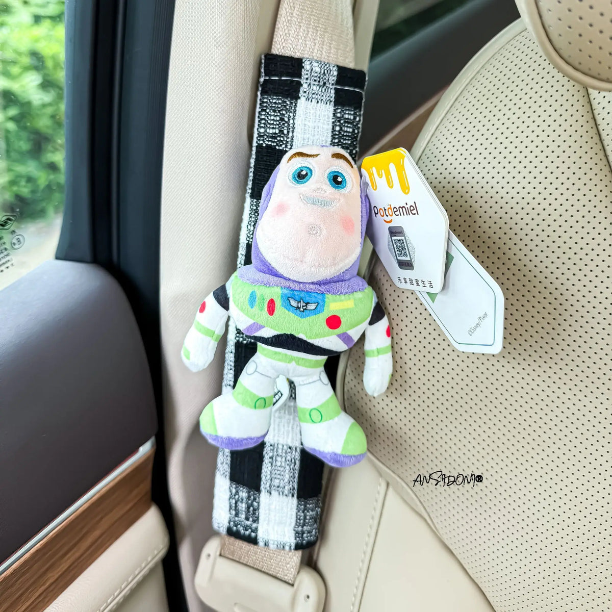 Buzz Lightyear Sicherheitsgurtabdeckung – Azabu-Muster