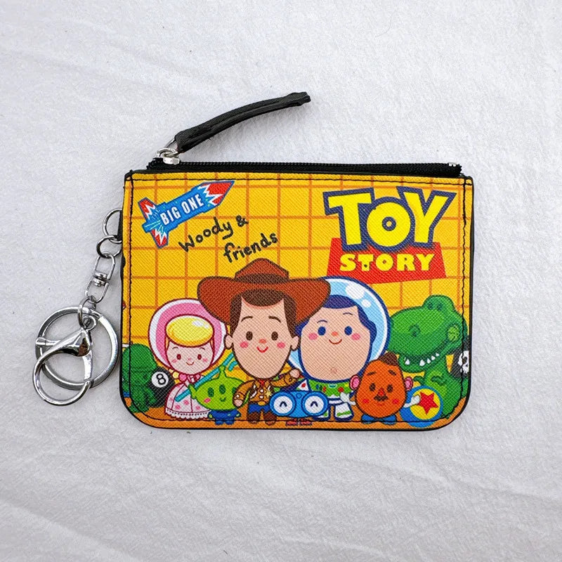 Woody Buzz Porzellinchen et Rex Münzbeutel – Woody and Friends Reißverschluss-Clutch