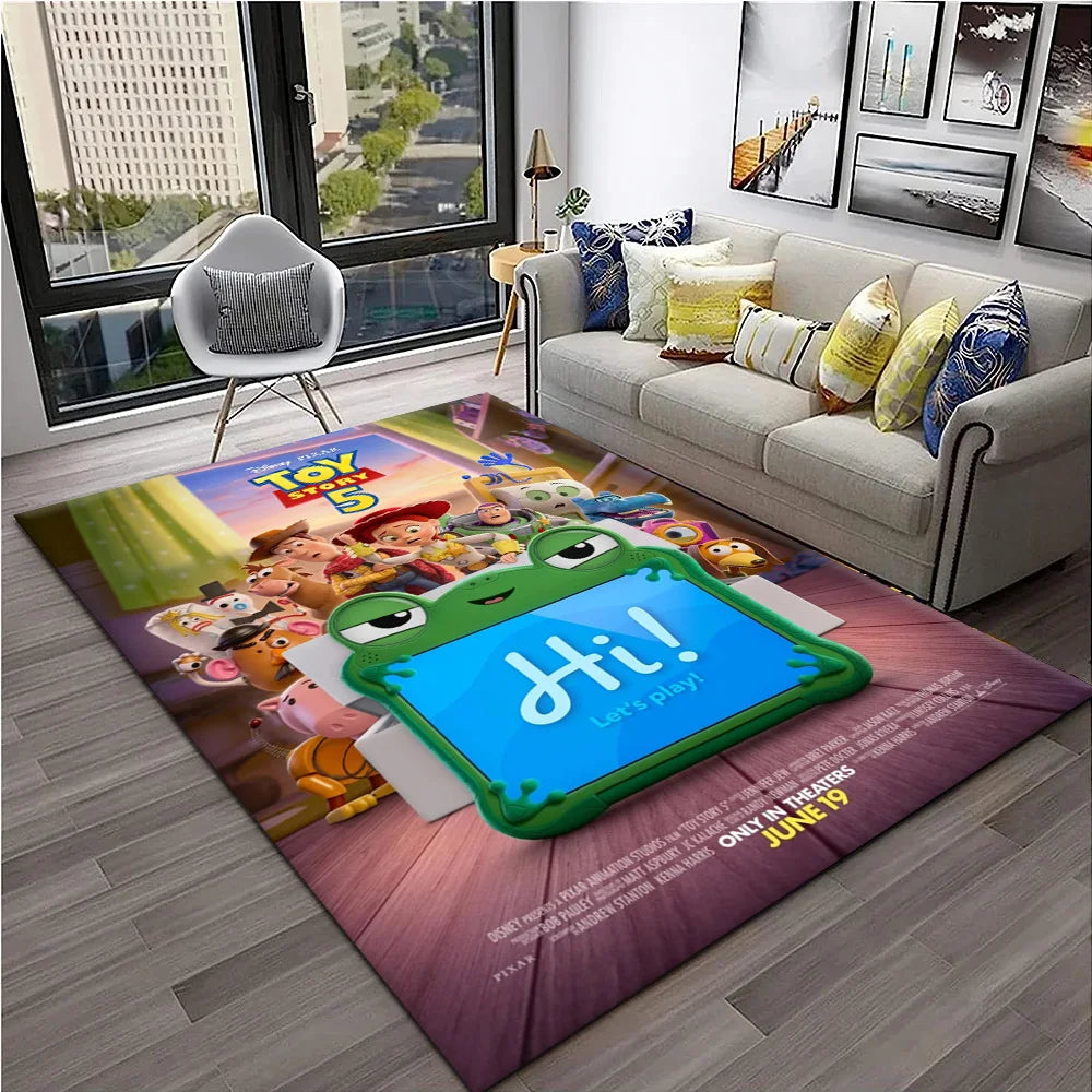 Tapis de Salon Toy Story 5 - Affiche Officielle Lilypad Salon
