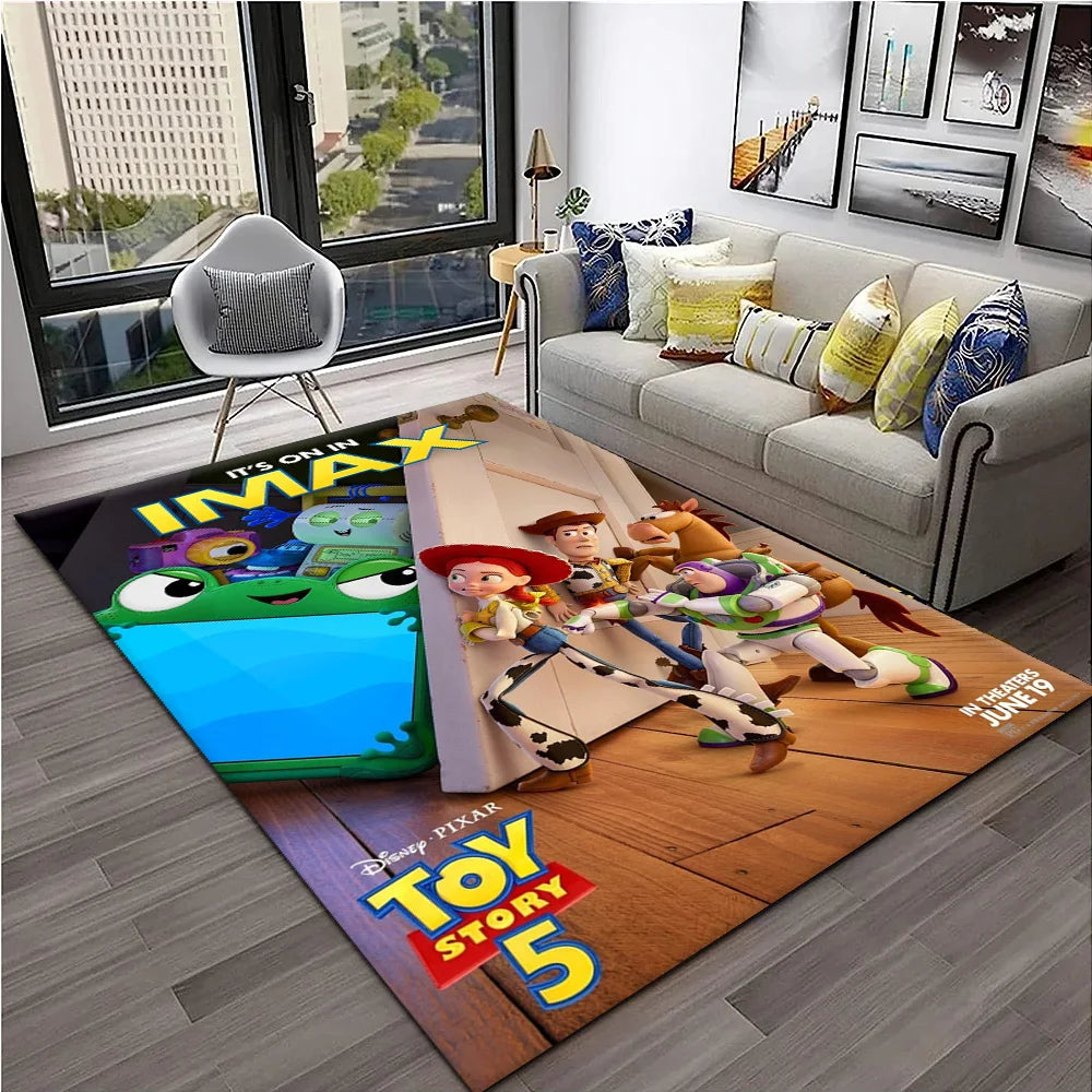 Toy Story 5 Wohnzimmermatte – IMAX-Seerosenblatt-Poster