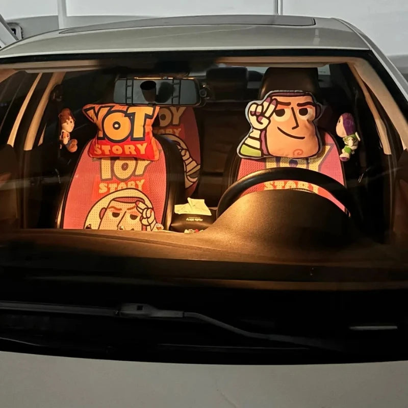 Coussin Woody - Peluche Suspendue Ceinture Sécurité