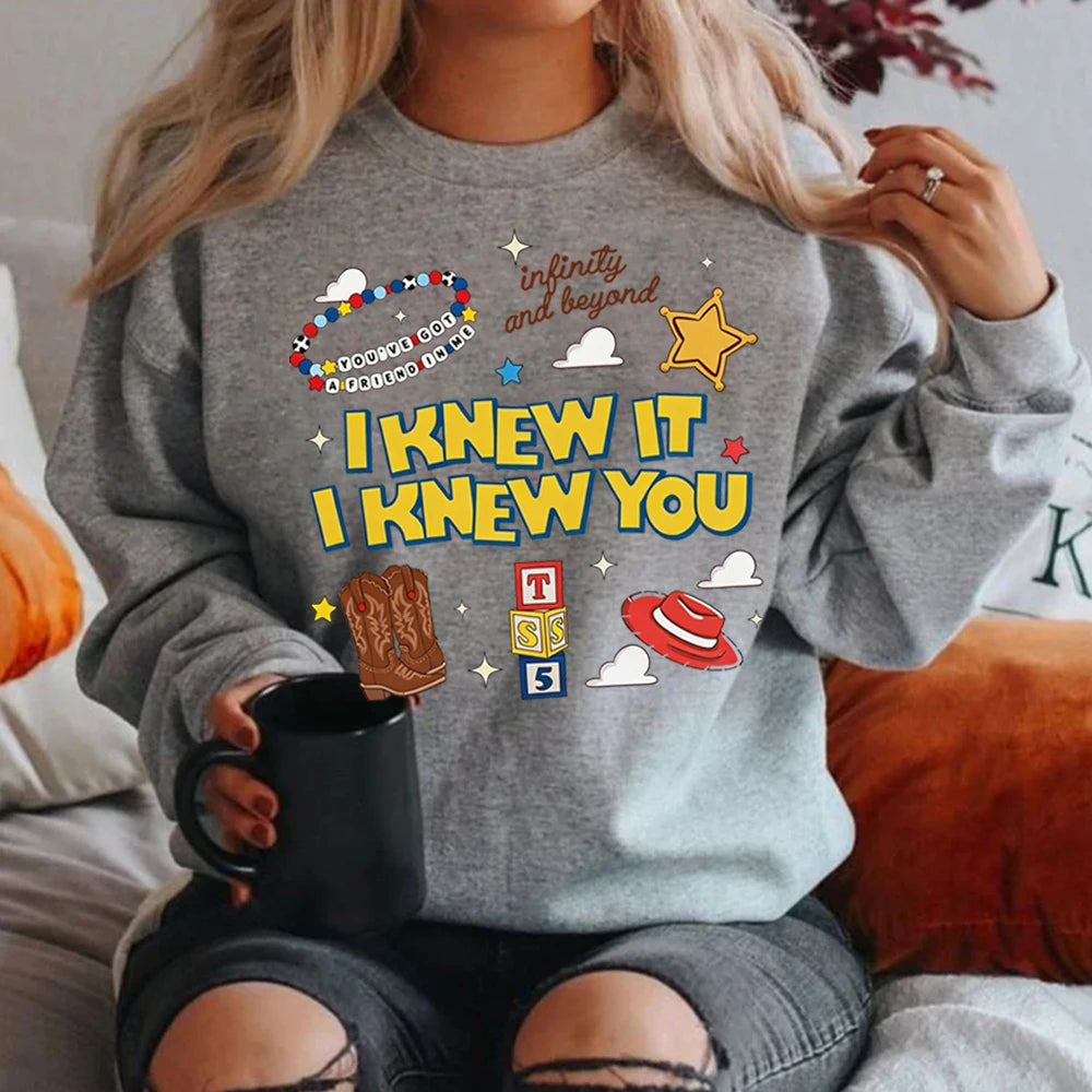 Woody Sweatshirt - I Knew It I Knew You, Toy Story 5