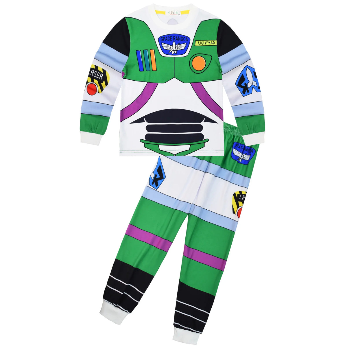 Pyjama Buzz l'Éclair - Ensemble Manches Longues Enfant Garçon