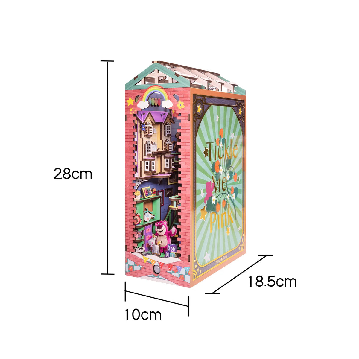 Toy Story Metal 3D Puzzle - Lotso "Play Time" Bookends, Full Group Illustration