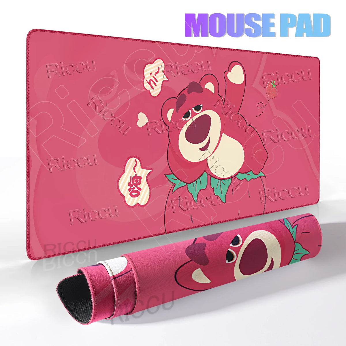 Alfombrilla de ratón Lotso - Disfrazado de fresa