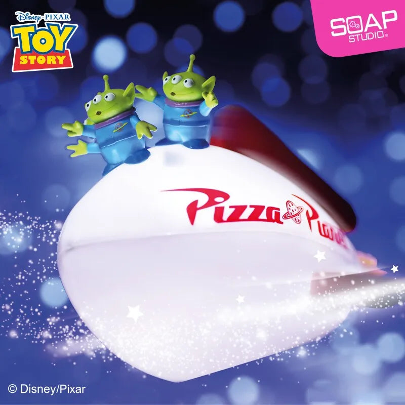 Alien Lamp - Schip Pizza Planeet USB Nachtlamp
