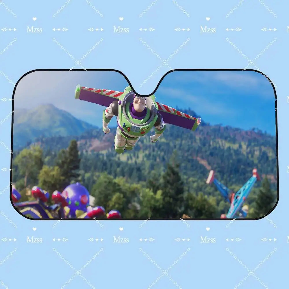 Buzz Lightyear Sonnenschutz – Flug über die Berge