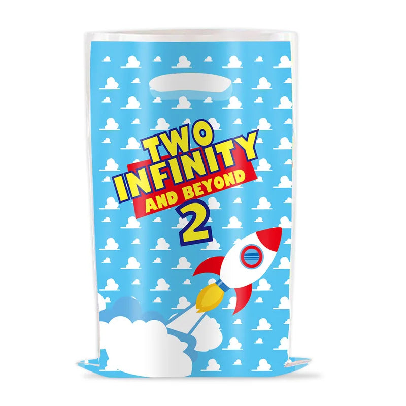 Sac Cadeau Buzz l'Éclair - Two Infinity and Beyond Fusée 10pcs