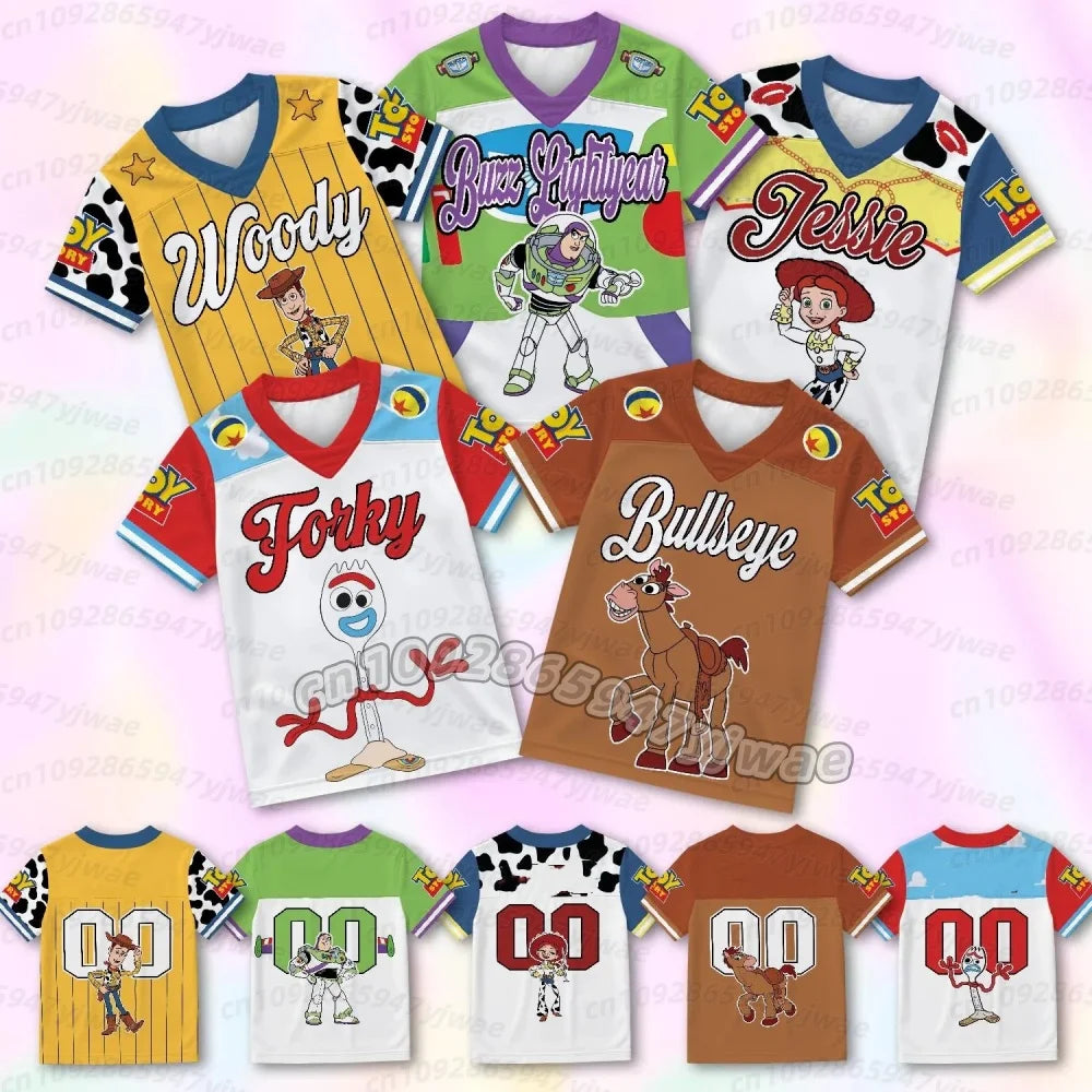 Snappy T-shirt - Paarse Camera Pattern Jersey