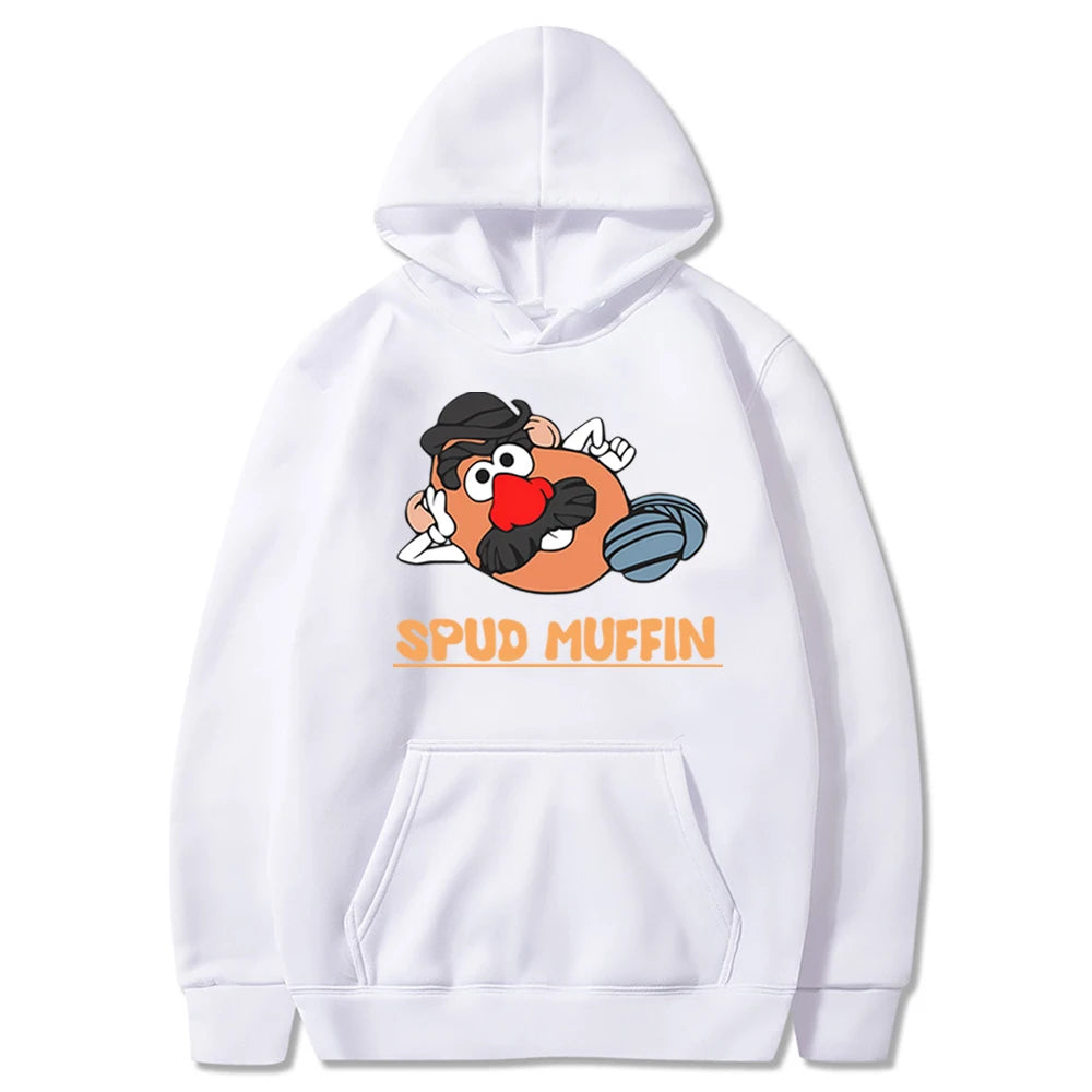 Felpa con cappuccio Mr. Potato Head - Scritta Spud Muffin