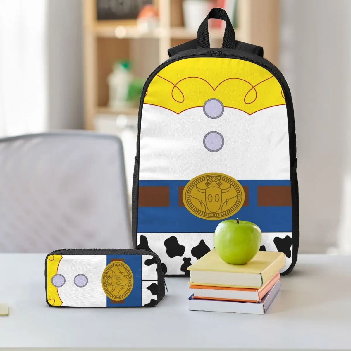 Jessie Rucksack – 3-teilige Tasche mit Federmäppchen und Lunchbag