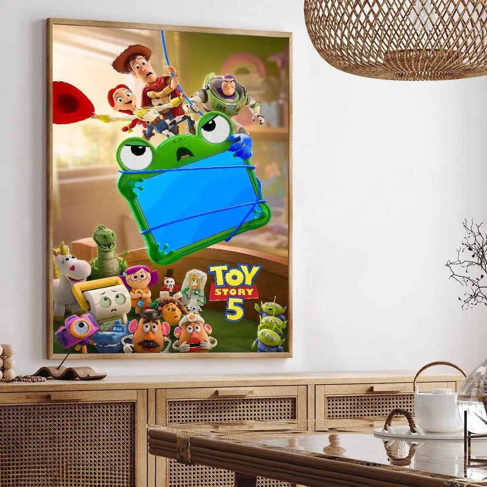 Toy Story 5 Wandaufkleber – Drachenszene