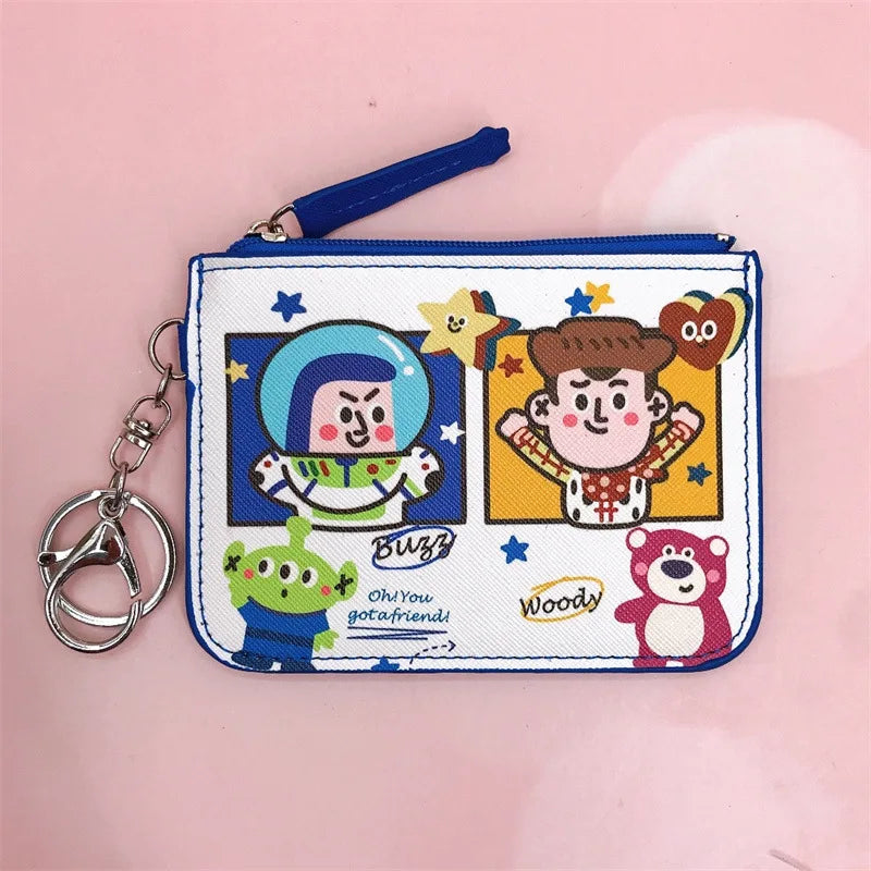 Portamonete Woody Buzz Alien e Lotso - Pochette con Cerniera Oh You Got a Friend