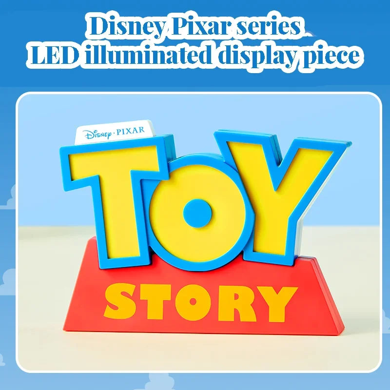 Toy Story Logo Nachtlicht – leuchtende LED-3D-Buchstaben mit Reflexion