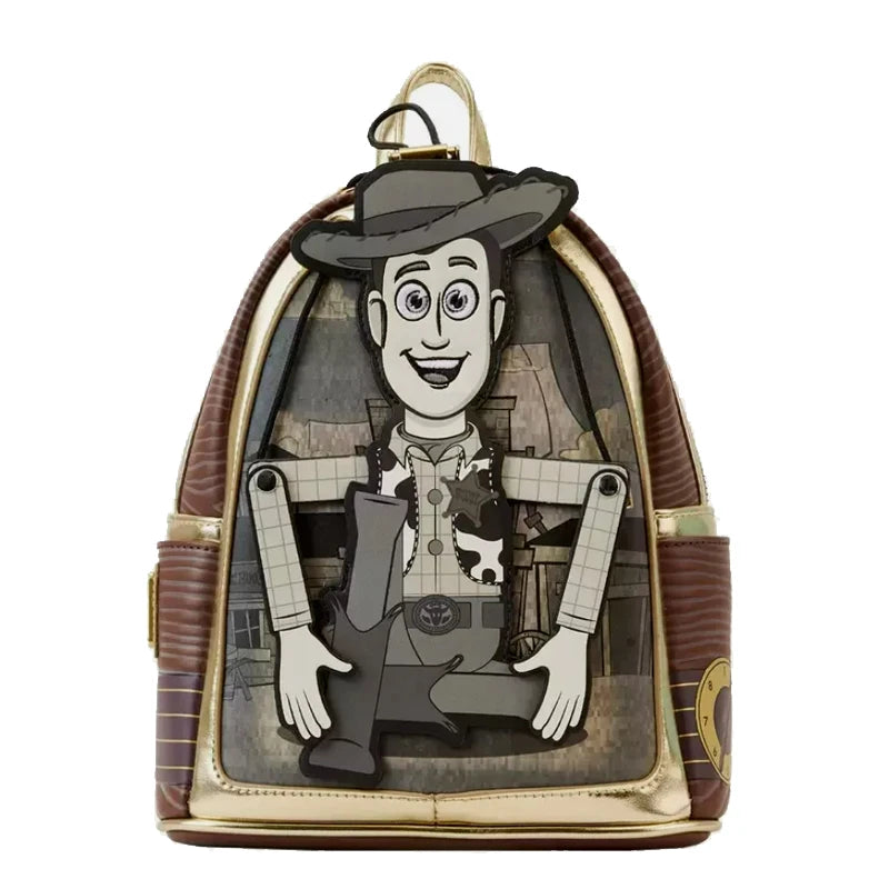 Woody Rucksack – Sepia Western City Gelenkpuppe