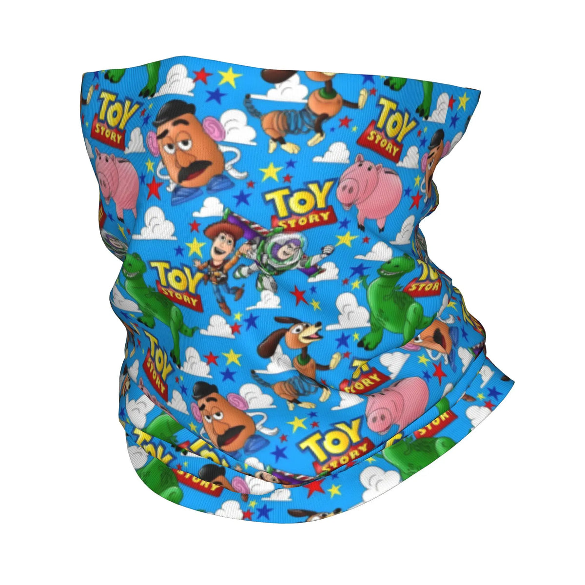 Toy Story Bandana – Gruppenlogo Himmelblaue Hintergrundwolken