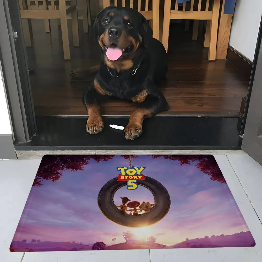 Toy Story 5 Fußmatte – Sunset Logo Reifenschaukel