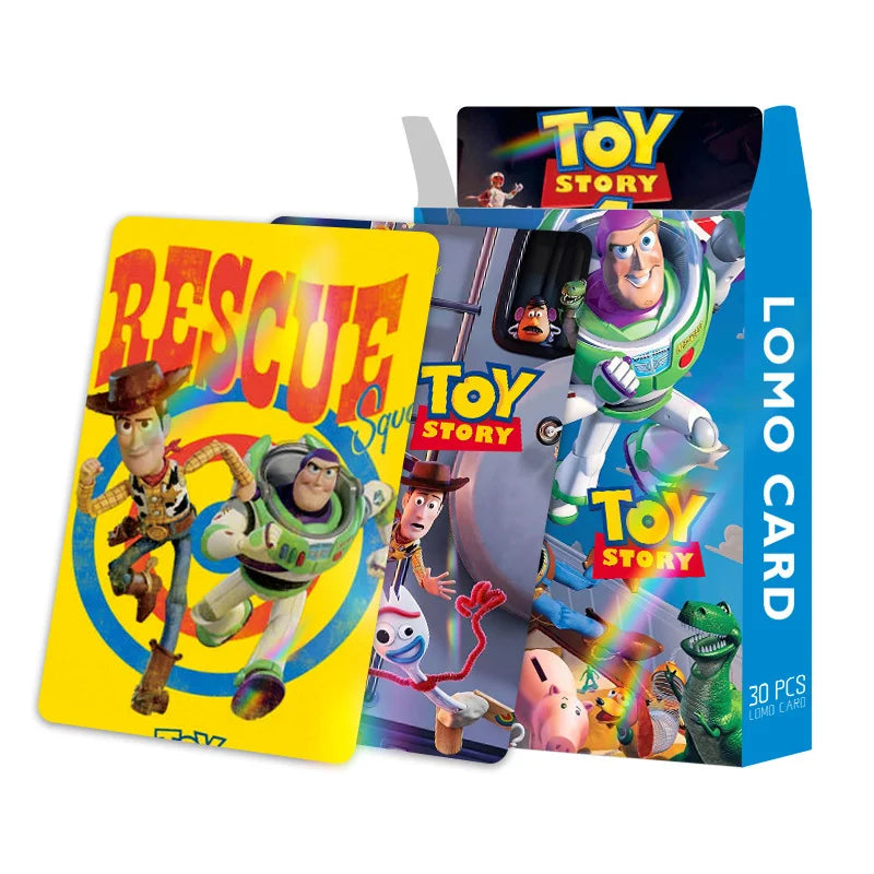 Tarjetas LOMO Toy Story - Lote 30 Tarjetas Fotográficas Doble Cara