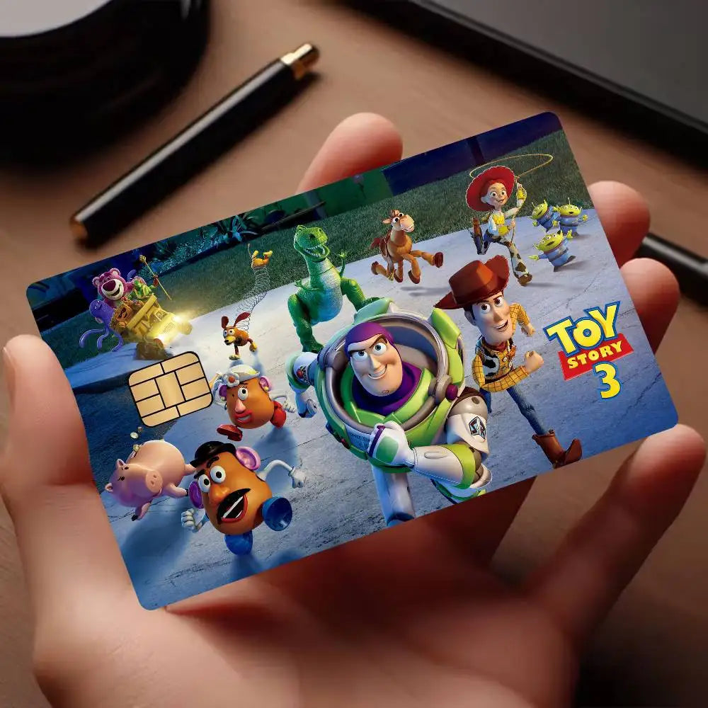 Toy Story 3 Kreditkarten-Skin – Vollständiges Charakterrennen