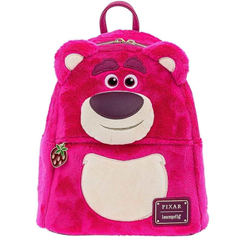 Lotso-Rucksack – Erdbeer-Plüschgesicht