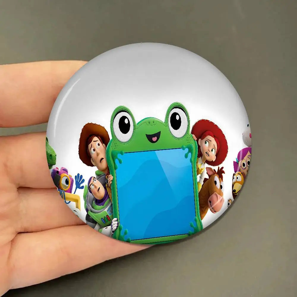 Toy Story 5 Soft Badge - Lilypad Blank Screen Alignment Characters