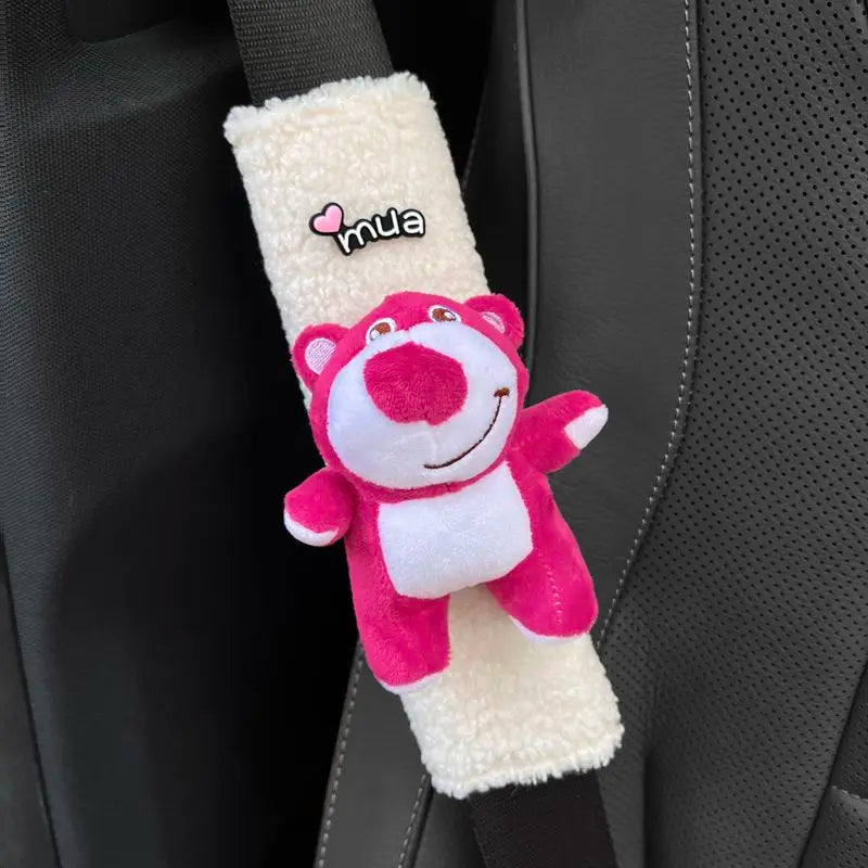 Lotso Sicherheitsgurtabdeckung – Einfacher Plüsch ohne Zubehör