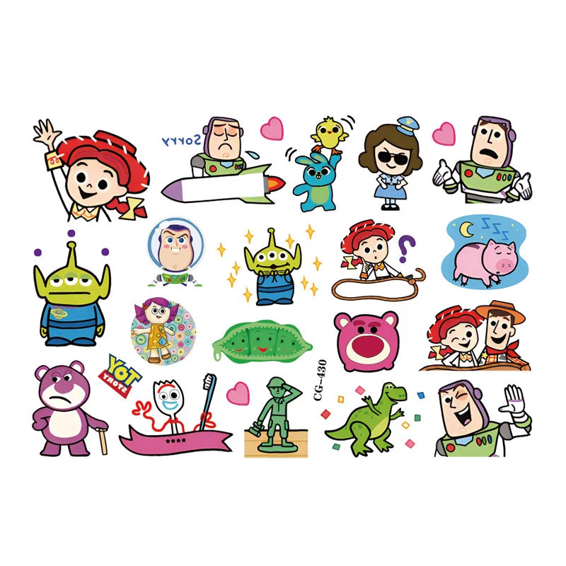 Toy Story Tattoo - Chibi-stijl multi-character board CG-430
