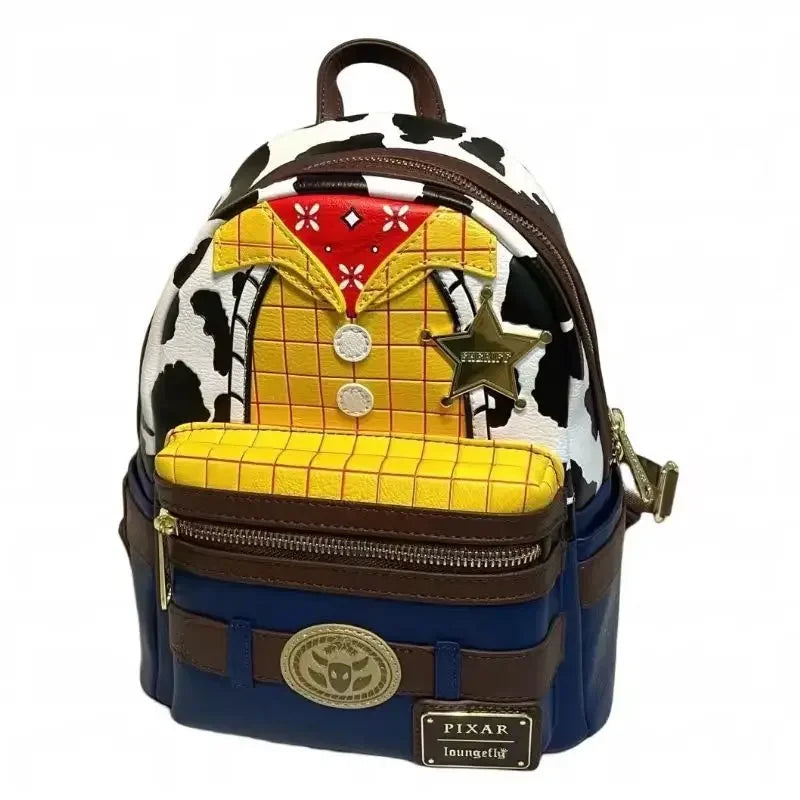 Chudy Backpack - kamizelka Loungefly w stylu Cow Plaid Star Sheriff