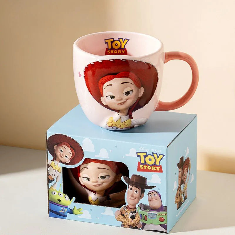 Jessie Mug – Pink Relief Toy Story Becher