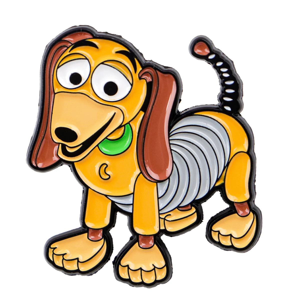 Pin's Zigzag - Chien Ressort Debout