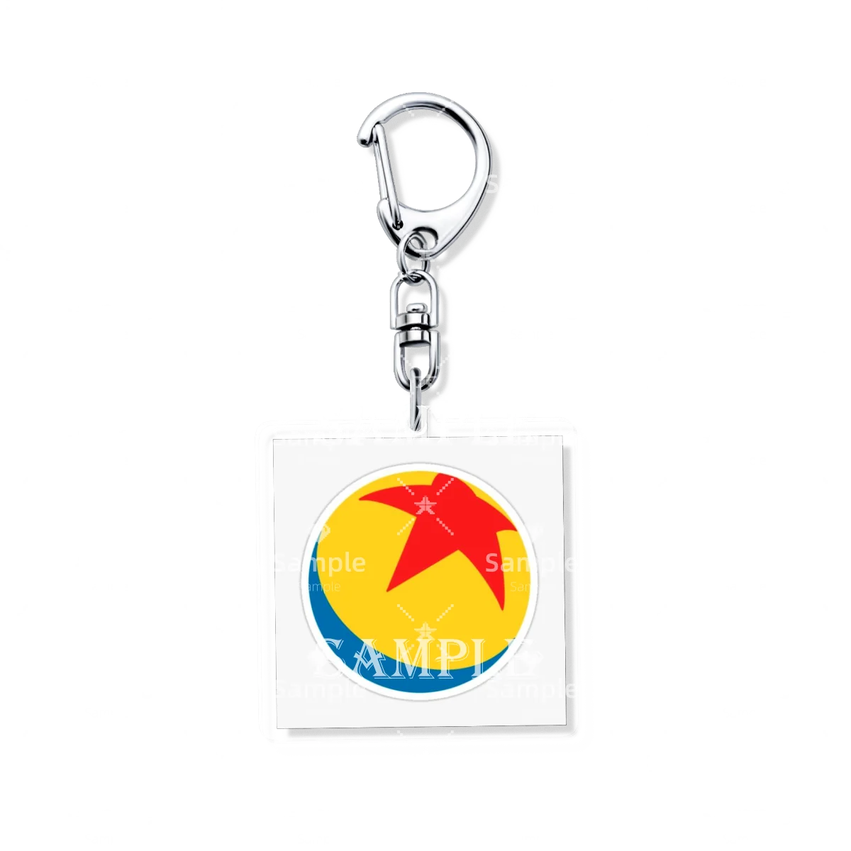 Toy Story Schlüsselanhänger – Ball-Logo Pixar Luxo