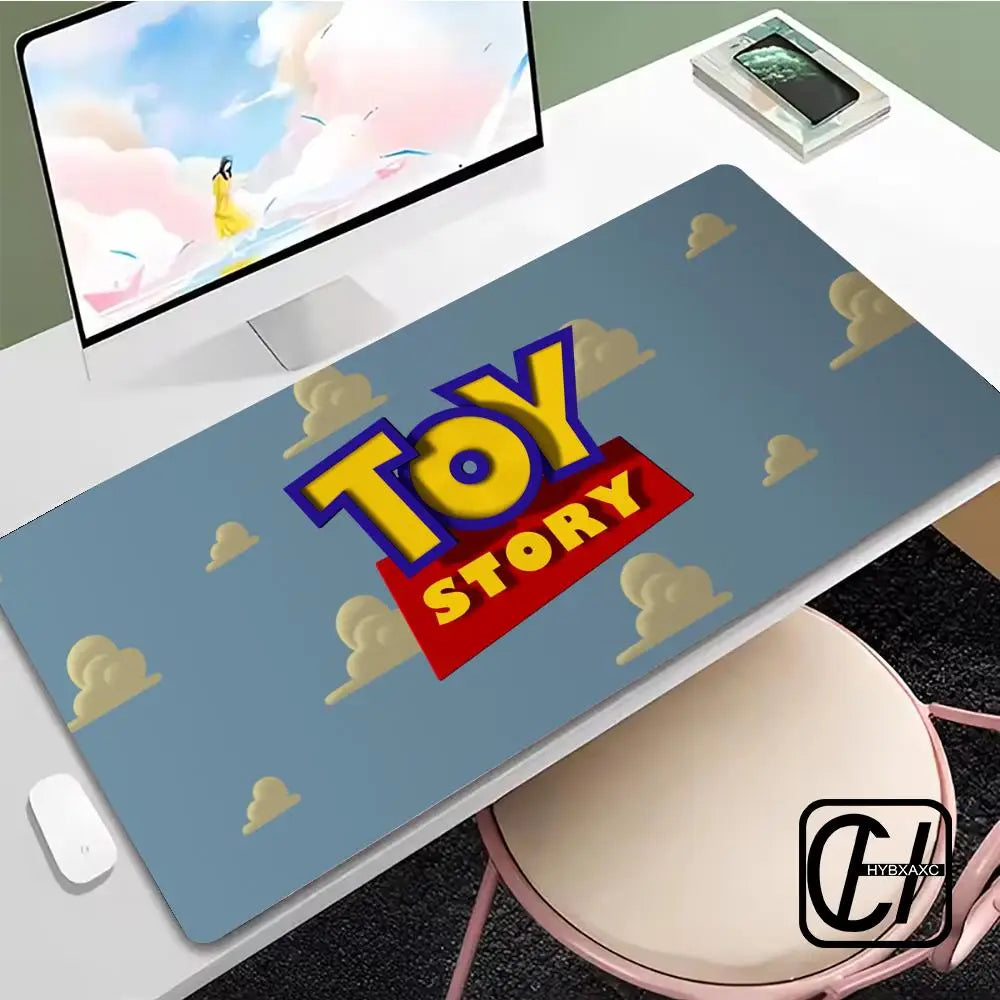 Tappetino per Mouse Toy Story - Logo, sfondo nuvole