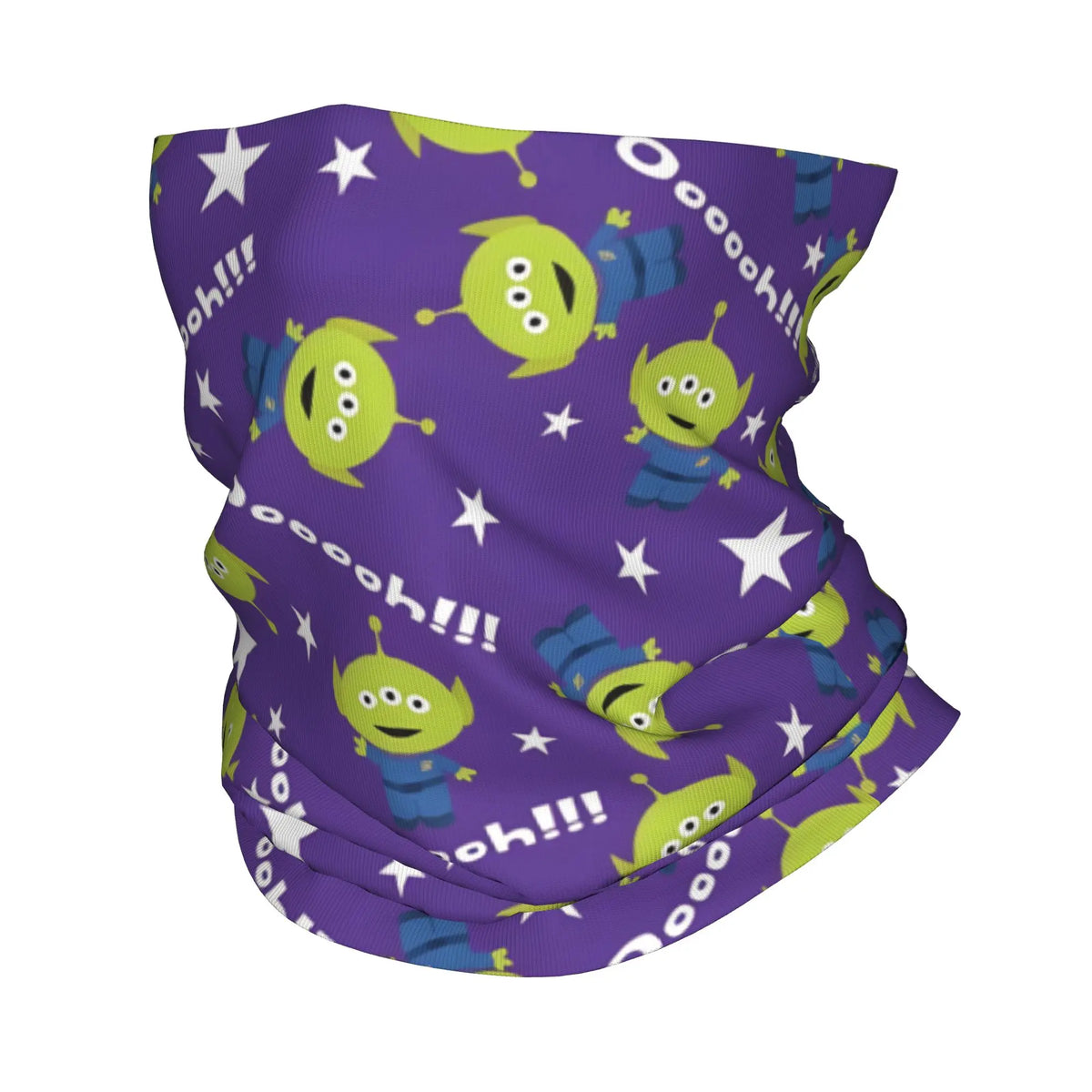 Alien Choker - Paarse Patroon Tekst Ooooh, sterren