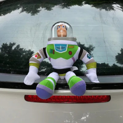 Buzz Lightyear-Figur – Aufgehängte Autofigur 45 cm im Sitzen