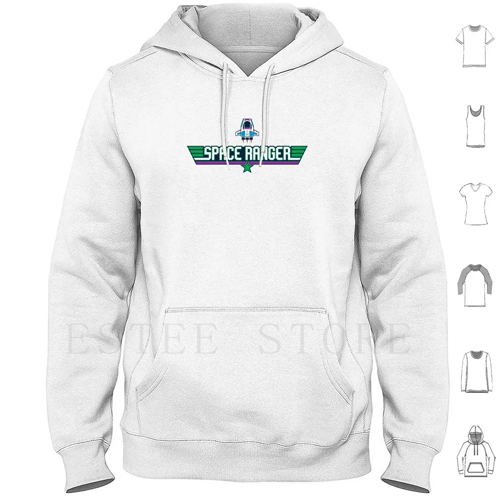 Sweat à Capuche Buzz l'Éclair - Logo Space Ranger