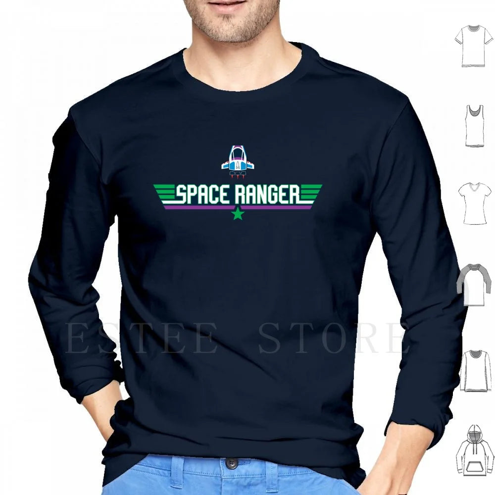Sweat à Capuche Buzz l'Éclair - Logo Space Ranger