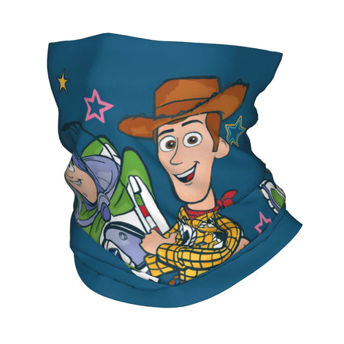 Woody en Buzz Choker - Close-up Portret Meerkleurige Sterren