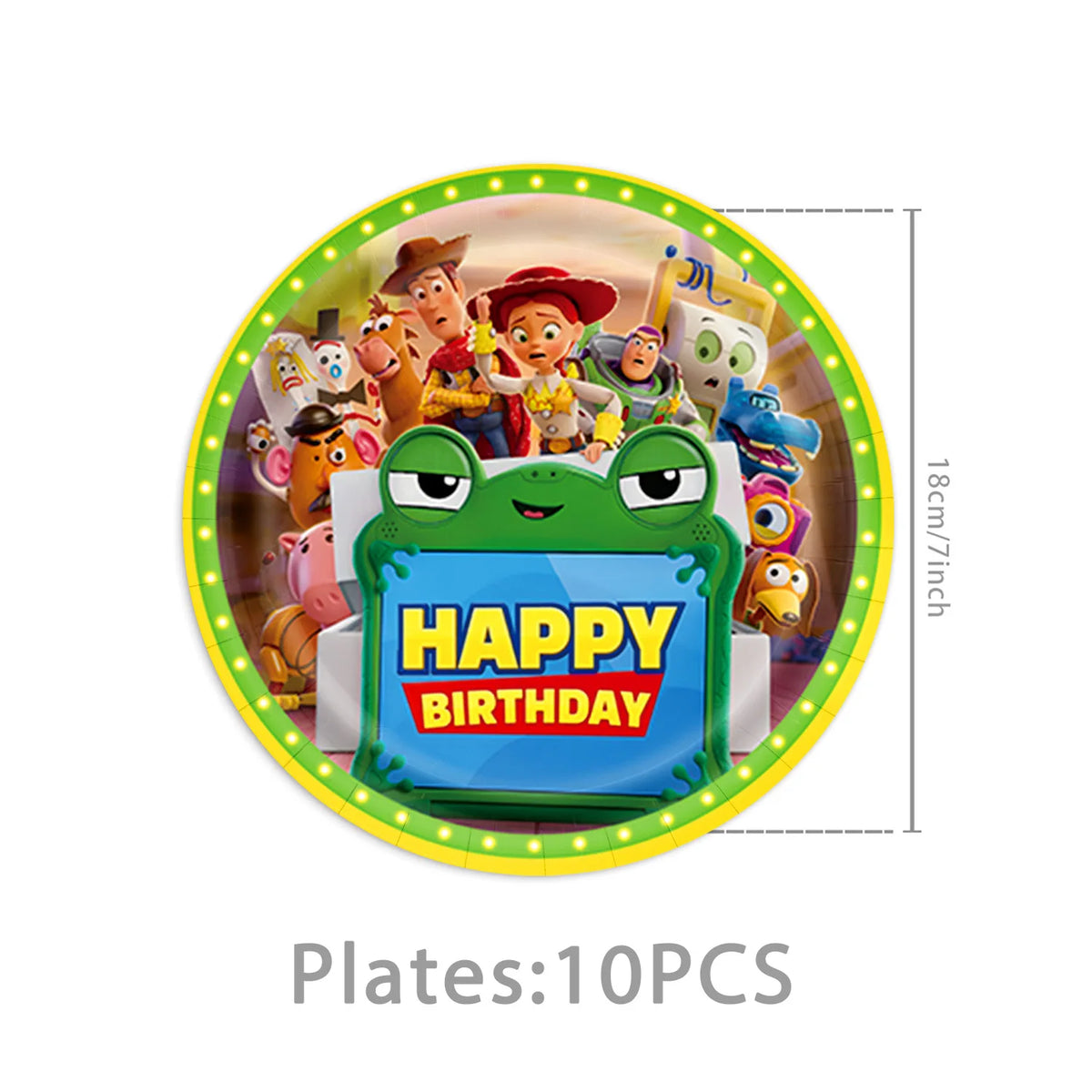 Kit Decoración Cumpleaños Toy Story 5 y Lilypad - Pancarta, Globos, Adornos para Tartas